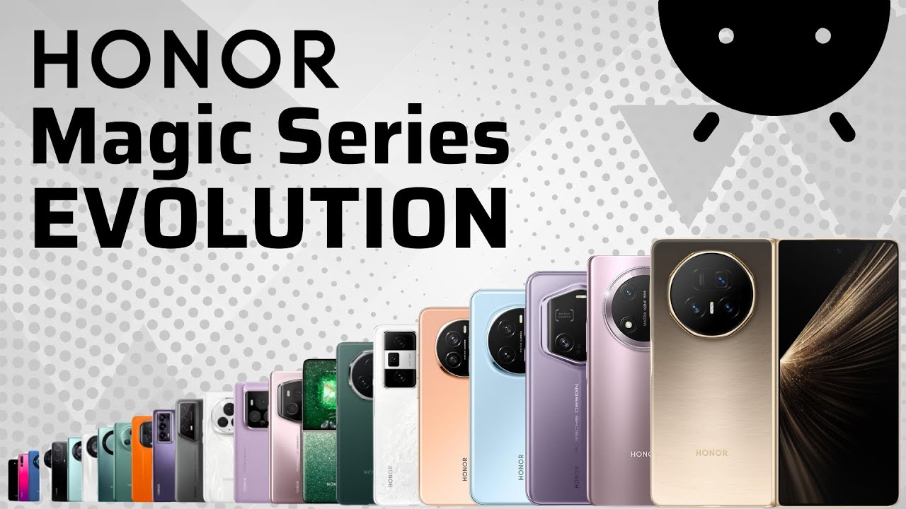 Evolution of HONOR Magic Series