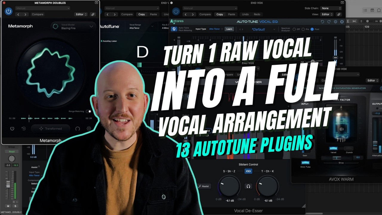 13 AutoTune Plugins On One Vocal | Insane Results