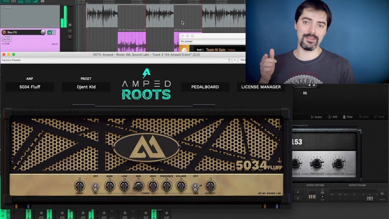 Тестирую лучший бесплатный гитарный плагин для металла Amped Roots Free
