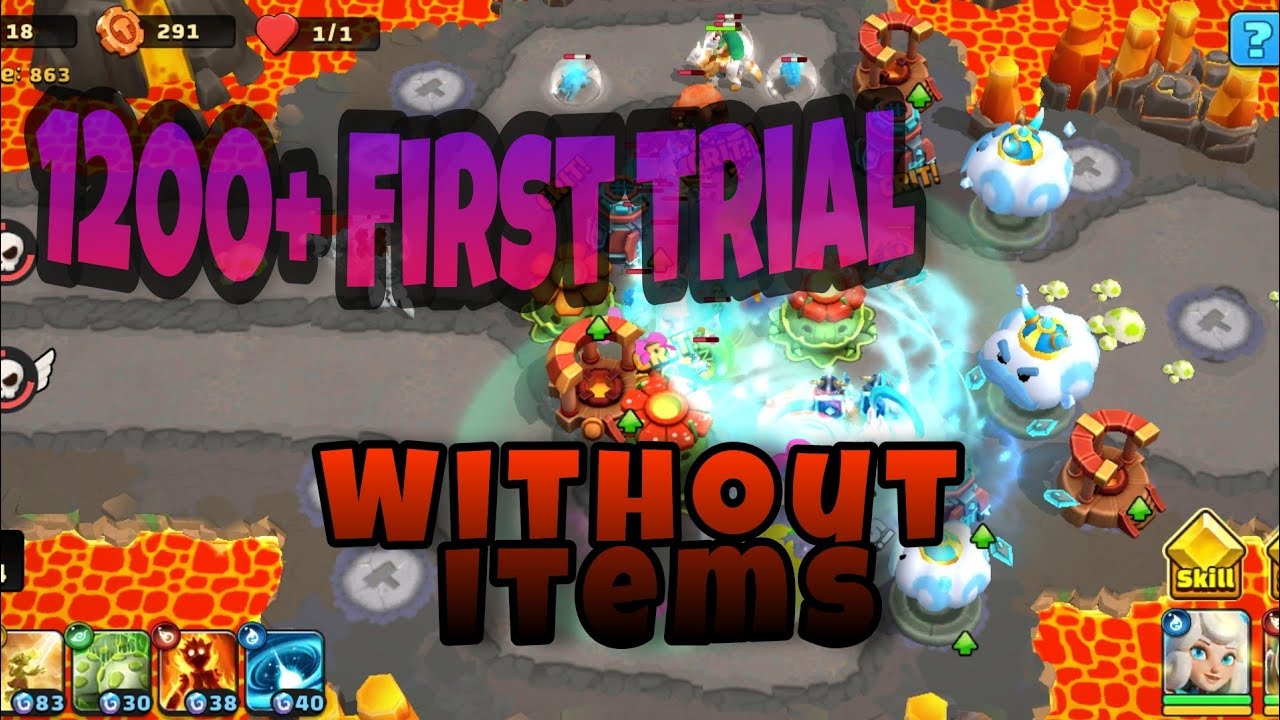 +1200 kill (No Power ups) in wild sky Td Tournament (Fire) 31/5/2021