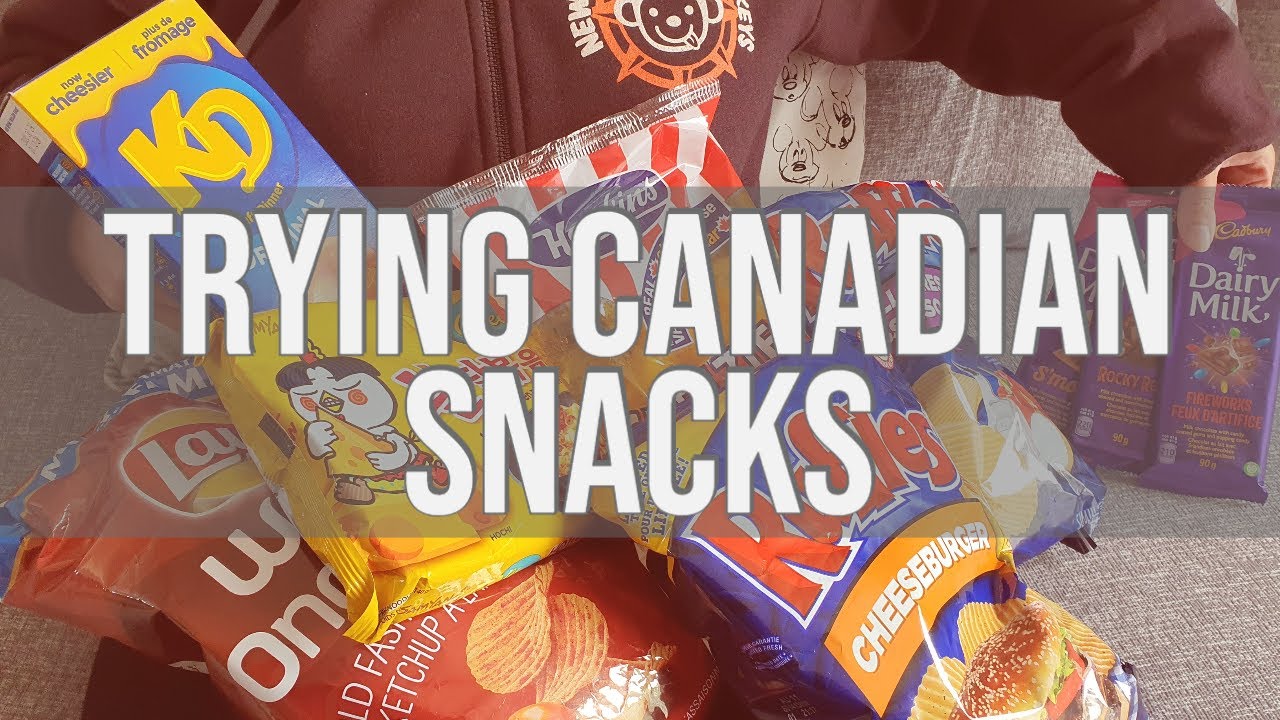 Trying Food From Canada!