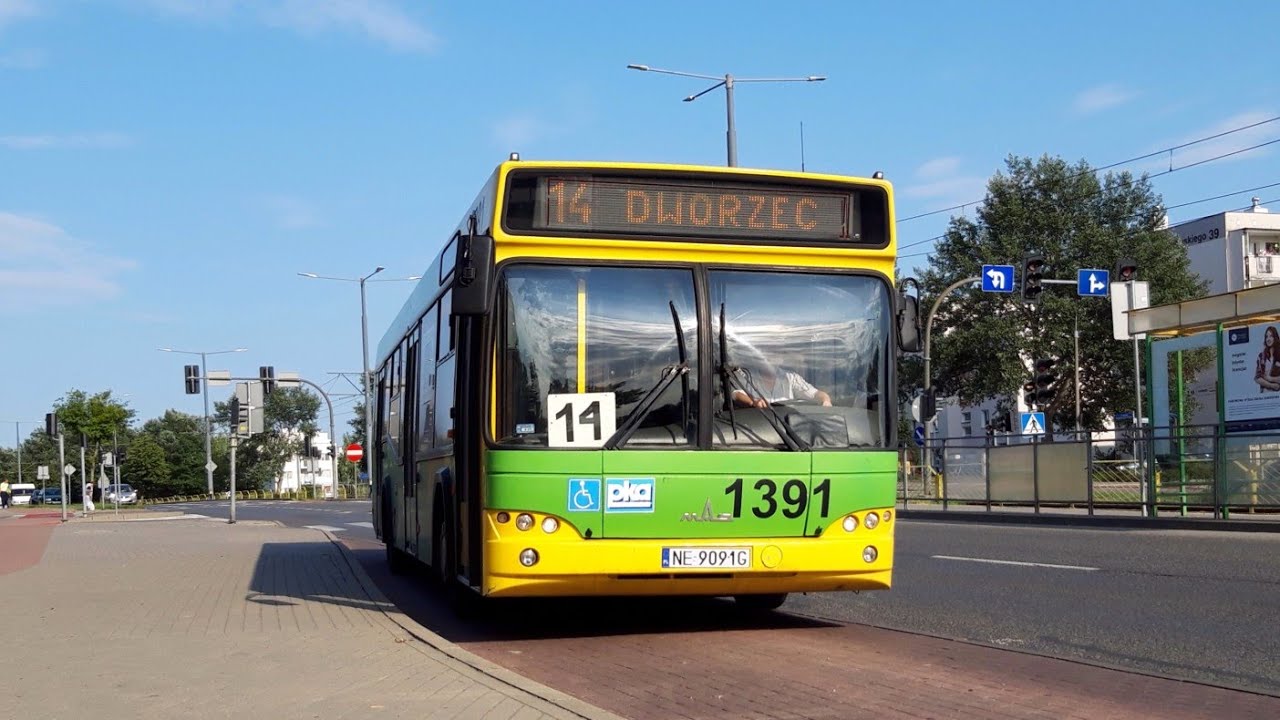MAZ 103.465 #1391 @PKA Elbląg [🚌14 ➡️Dworzec]