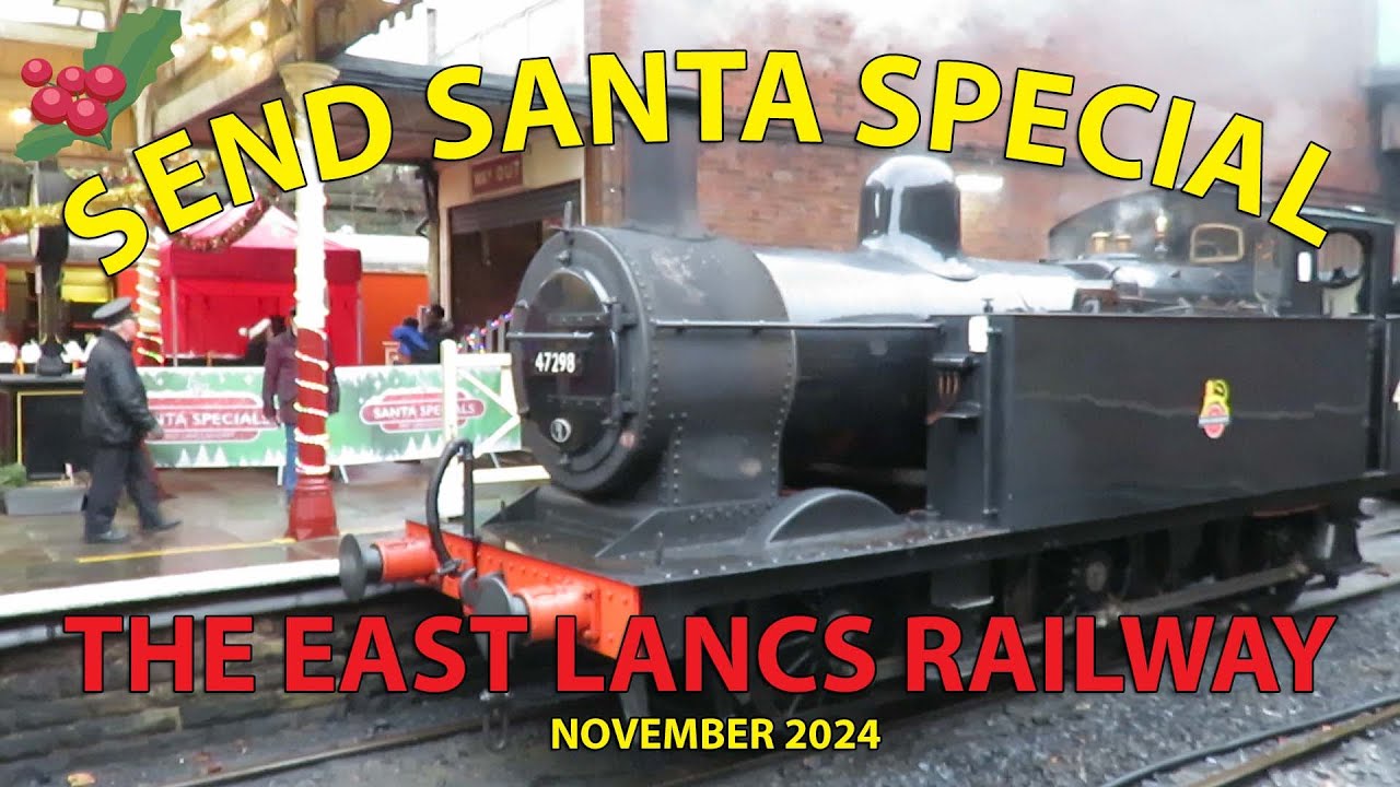 We try out the SEND Santa Special at the East Lancashire Railway, a morning well spent! (BR 47298).