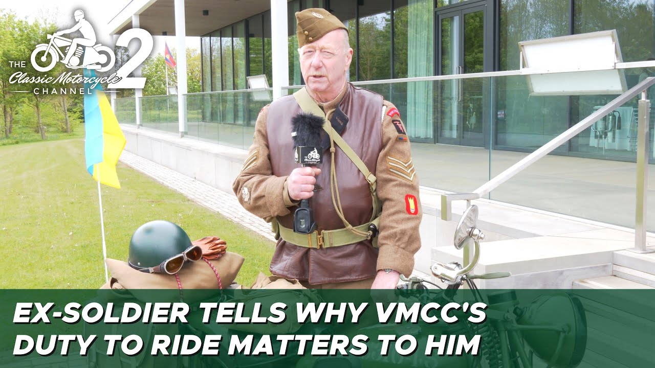 Why the VMCC's Duty to Ride matters to me - ex-soldier explains