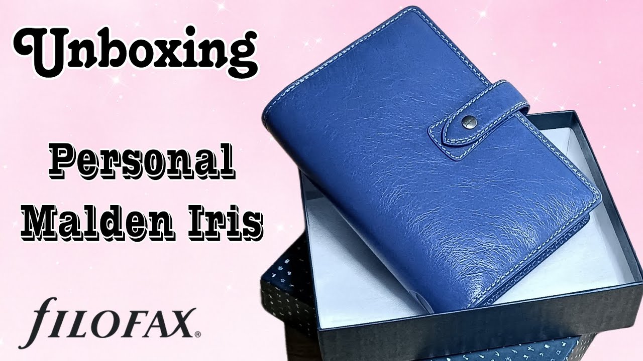 Filofax Personal Malden Iris Unboxing/ deutsch