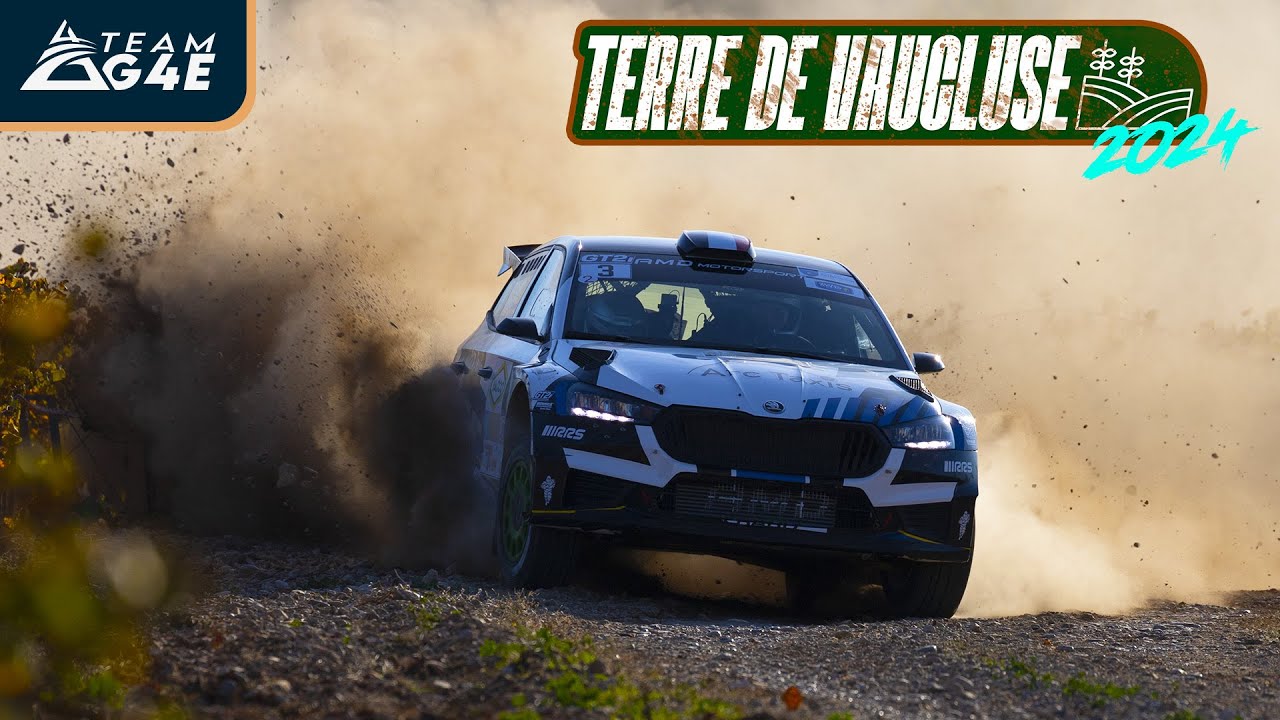 Rallye Terre de Vaucluse 2024 | Team G4E