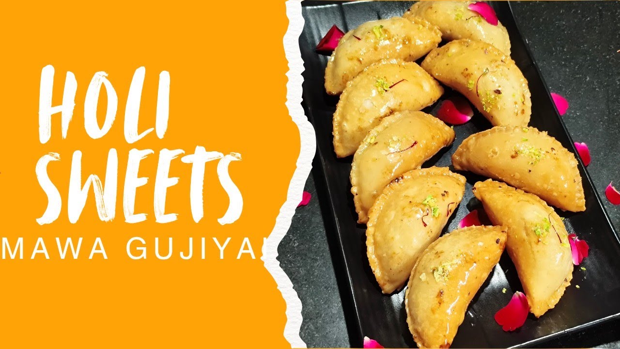 Gujiya Recipe/ Holi Special Karanji /होली पर बनाएं मावा स्वादिष्ट गुझिया 