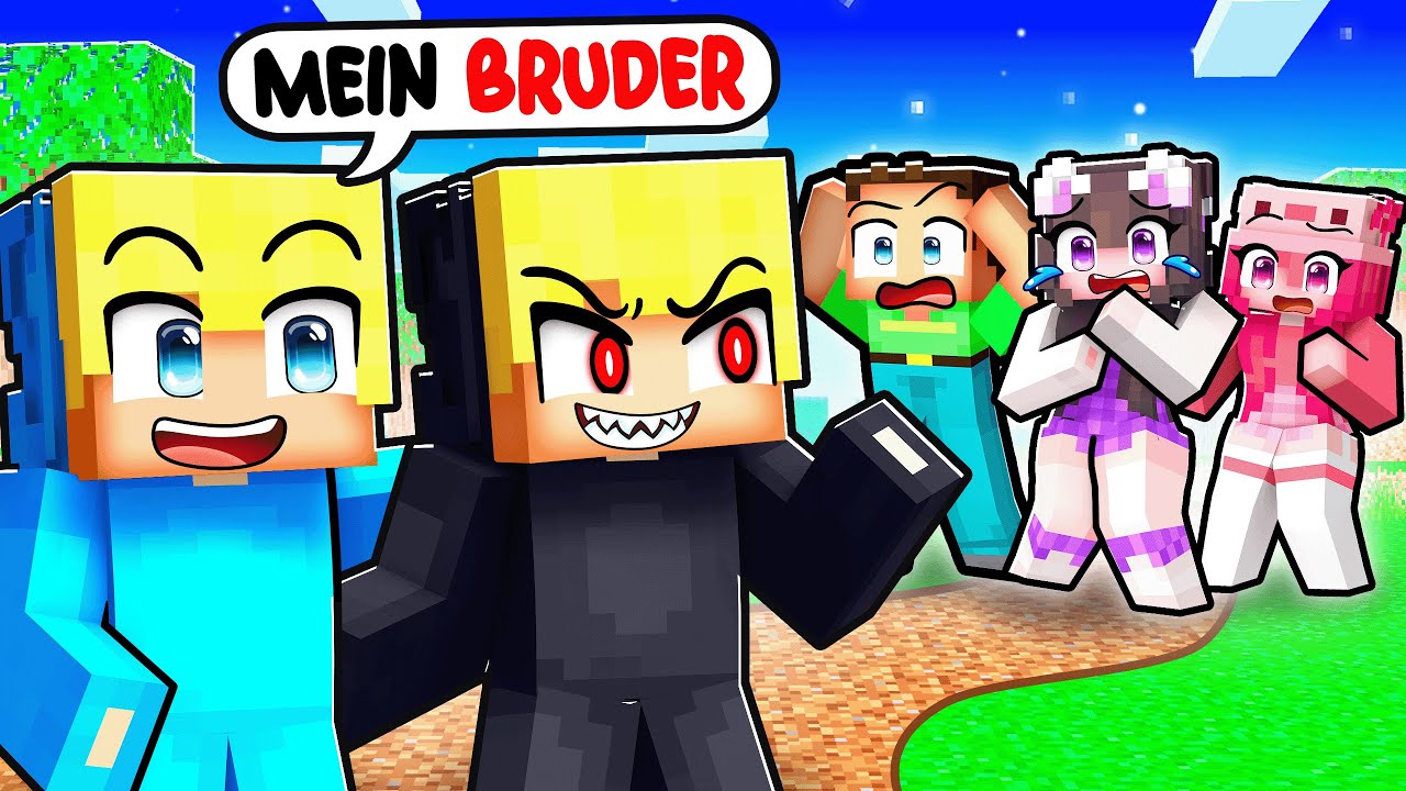Mein BÖSER BRUDER kommt in die Stadt in Minecraft!