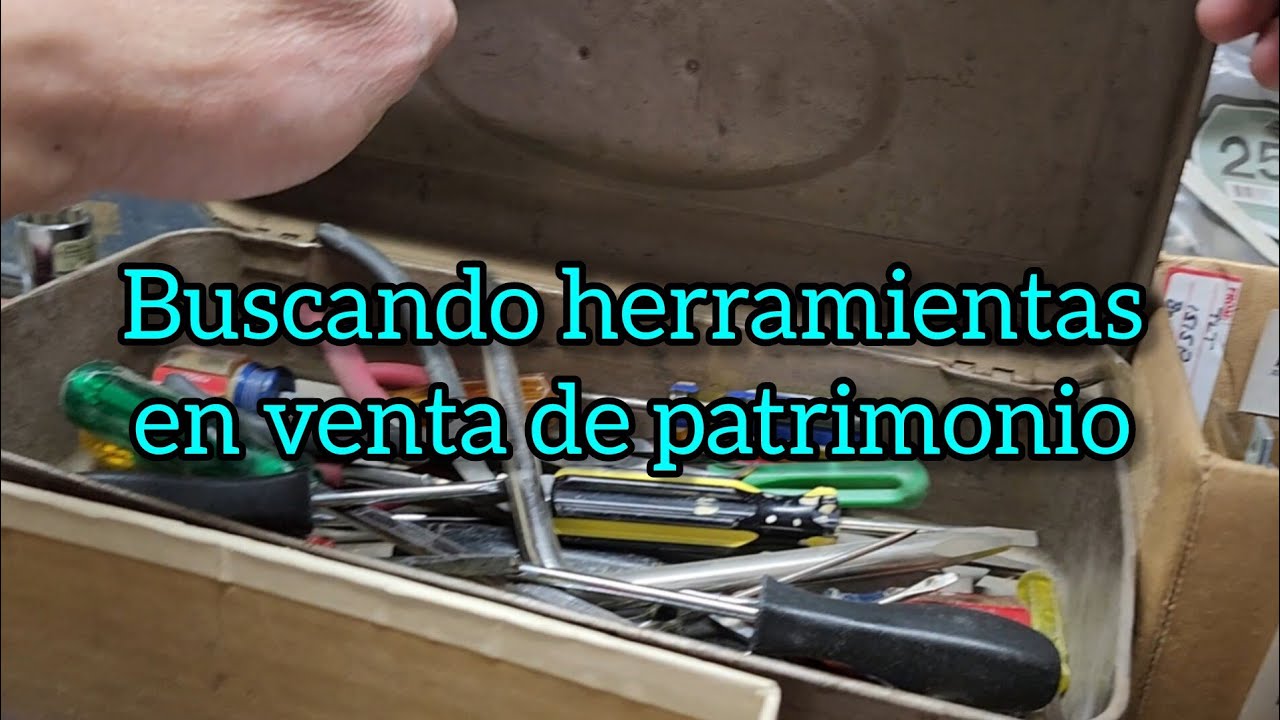 Buscando Herramientas vintage en venta de patrimonio