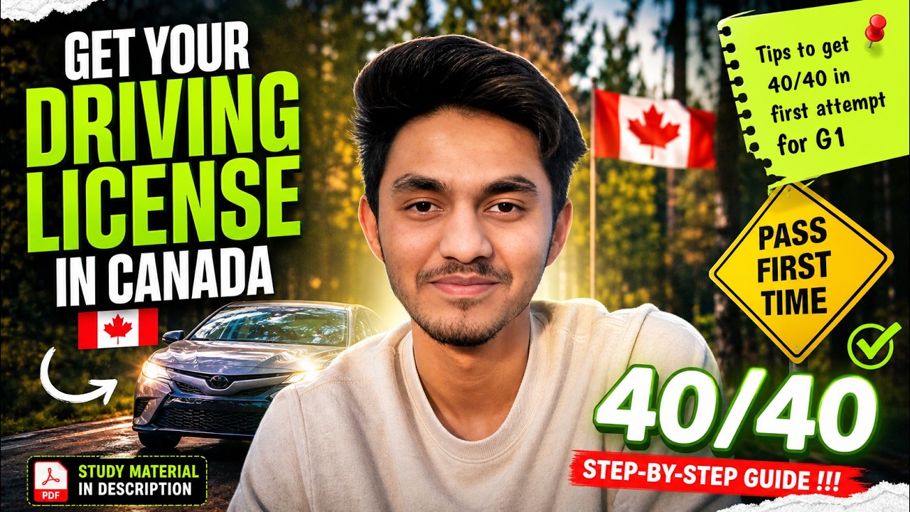 Types of License in Canada- Tips to clear G1 in First attempt