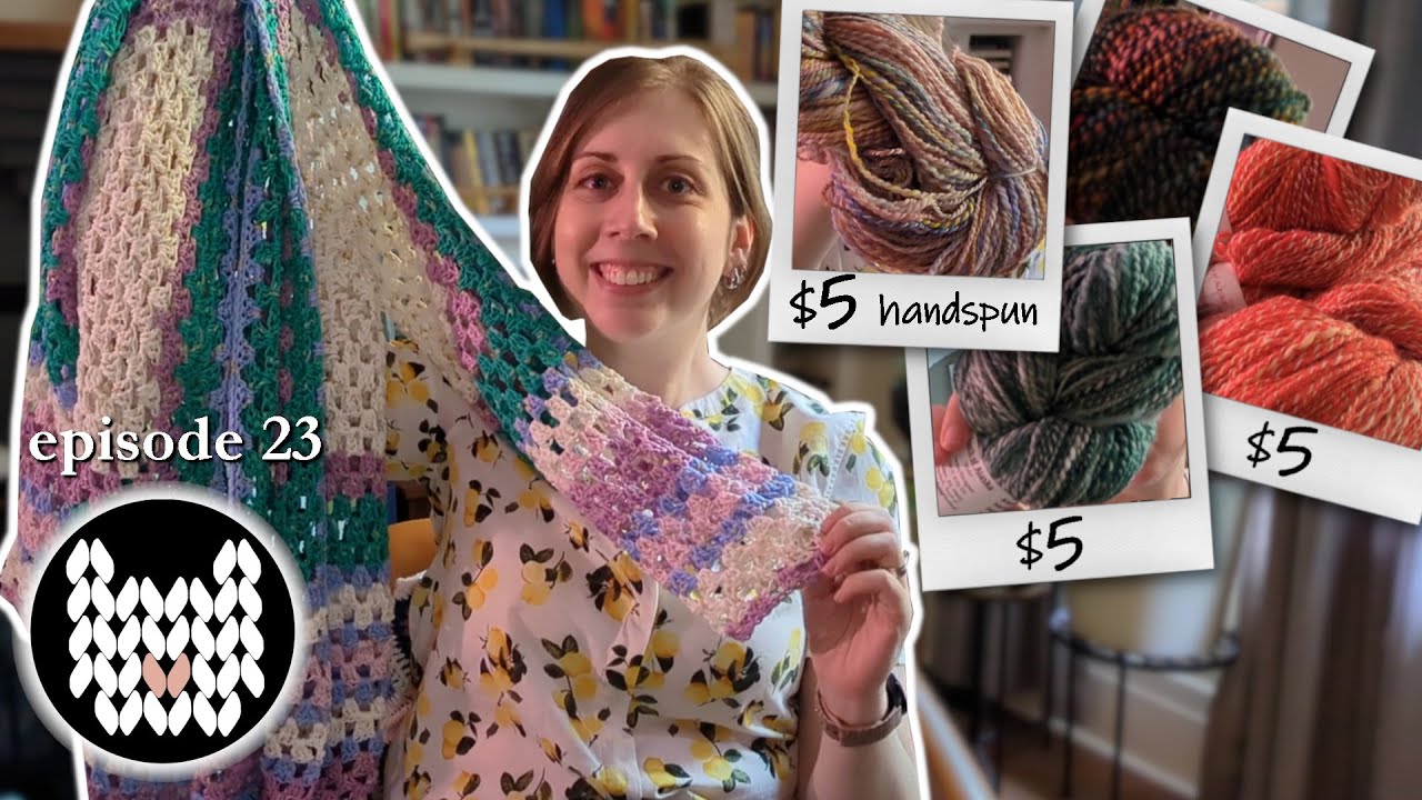 I made cardigan in 3 days + $5 handspun?! 😮 Knitting Podcast - The Copycat Stitch - Ep. 23