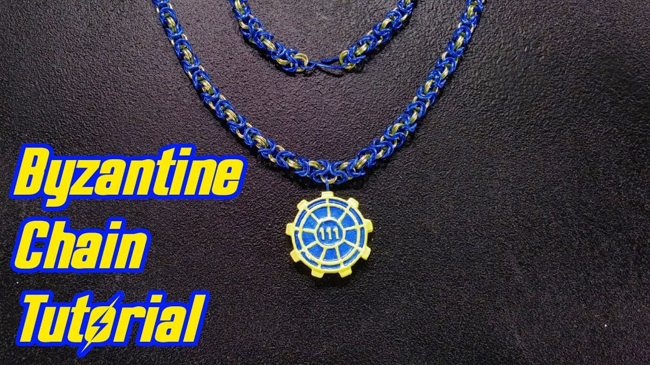 Byzantine Chain Tutorial - Easy Chainmail Weave - DIY with Cly Ep. 14