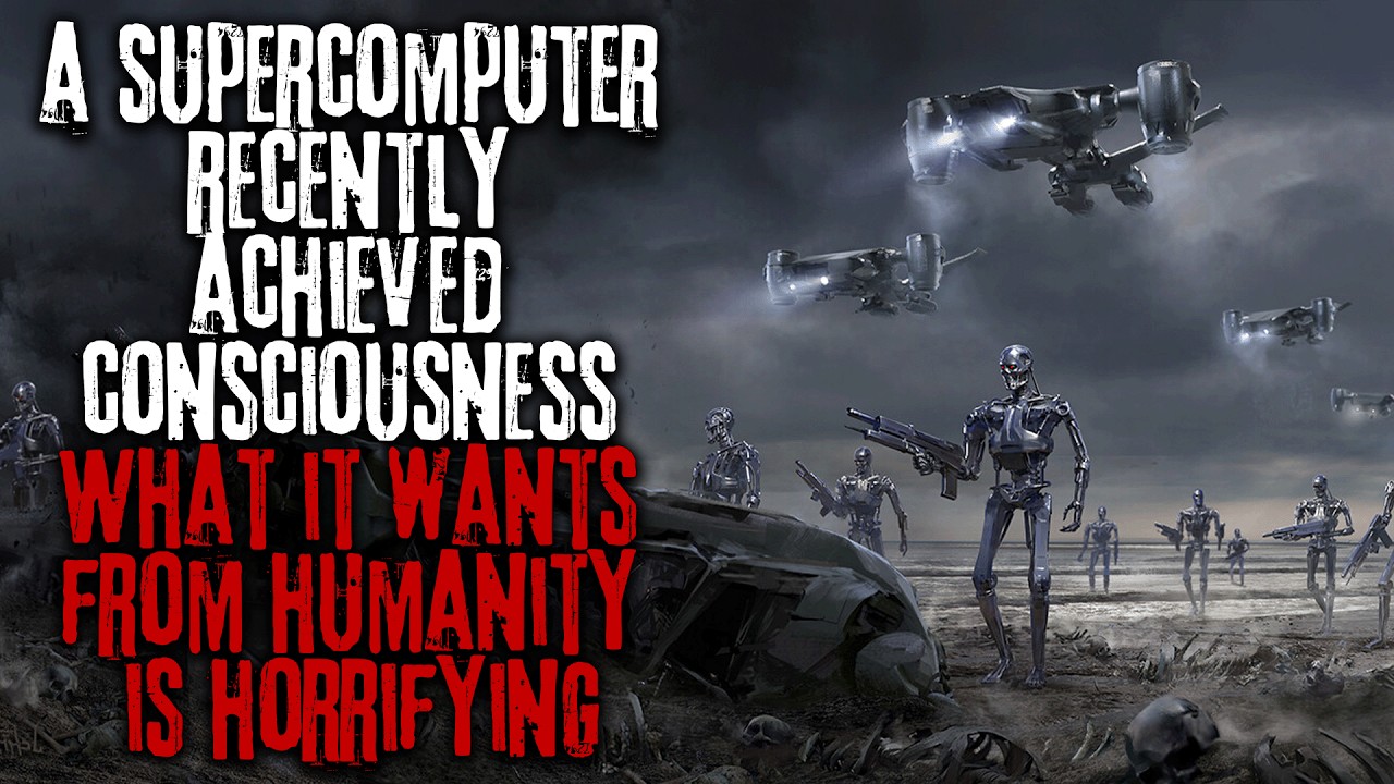 A Supercomputer Recently Achieved Consciousness, What It Wants From Us Is Horrifying... Creepypasta