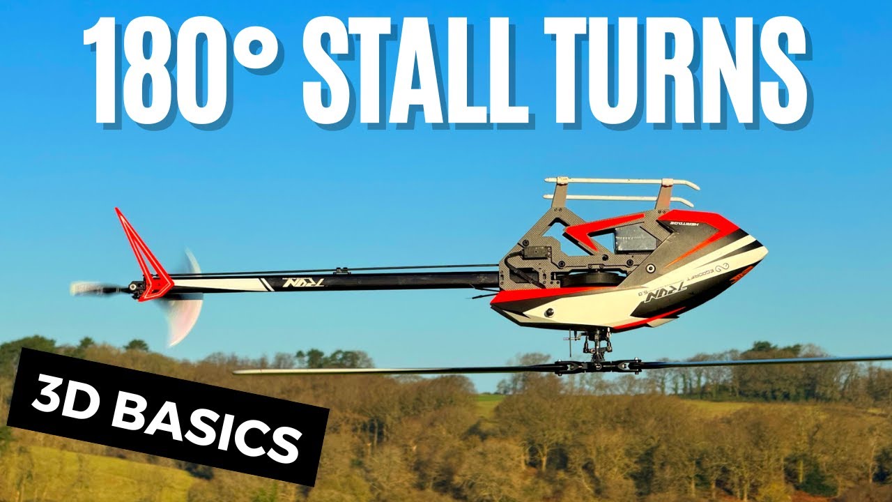 Повороты в 3D! Базовые 3D-повороты с джойстиками и телеметрией