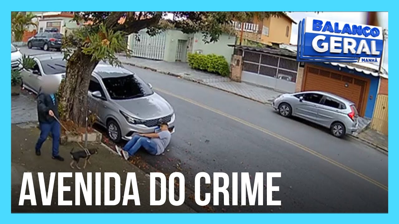 Bandidos atacam pessoas e roubam carros em avenida de Osasco (SP)