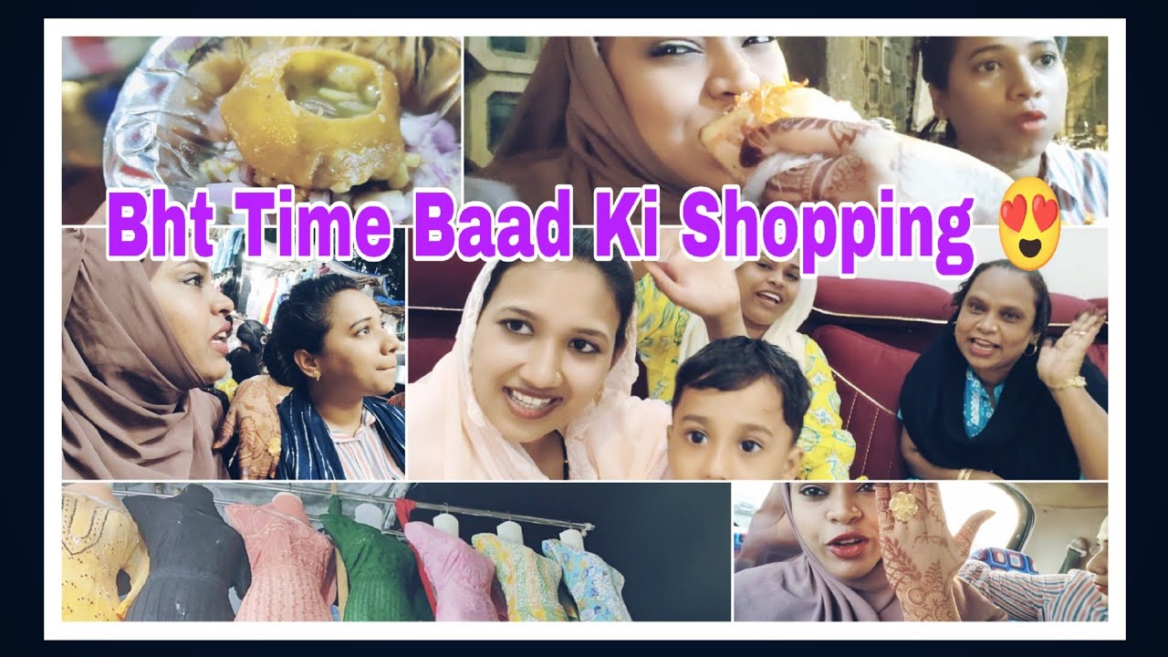 Kiya shopping 🛍️ kiya /Itne Din Baad Gai Linking road 😍