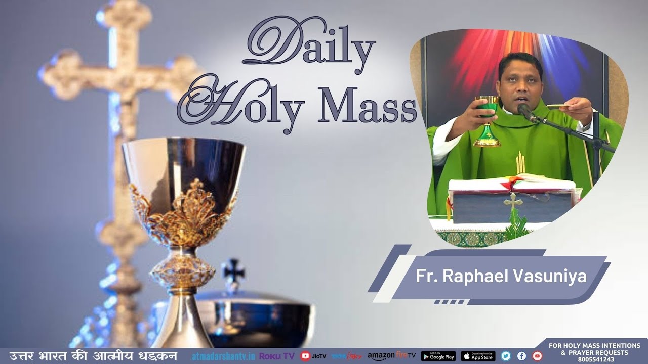 Hindi Holy Mass || 26th October 2024 || Father Raphael Vasuniya || Atmadarshan Tv