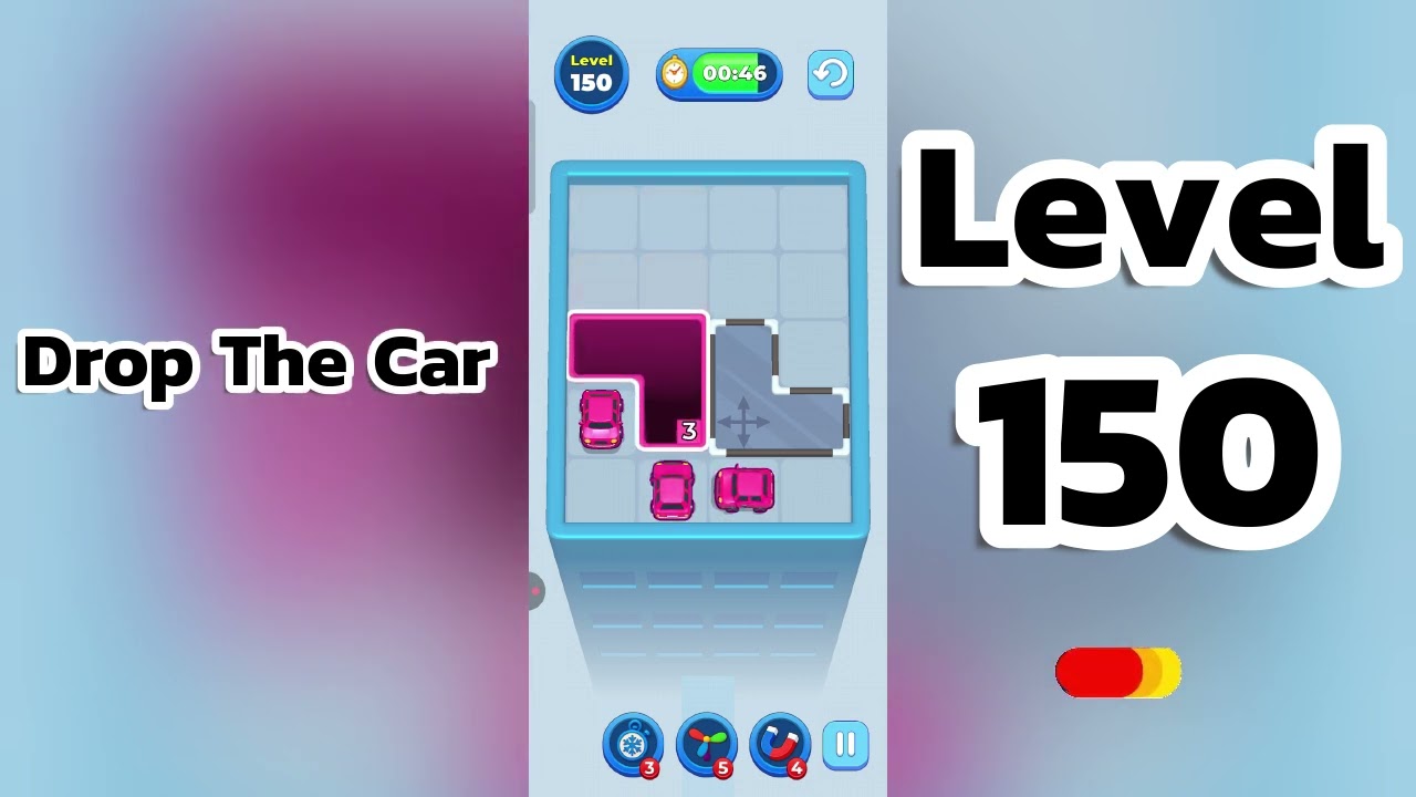 🚗 Drop The Car Level 150 Walkthrough | Car Puzzle Game Solution | Go Answer