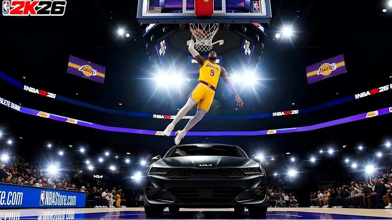 I Snuck BRONNY JAMES into the DUNK Contest on NBA2K26