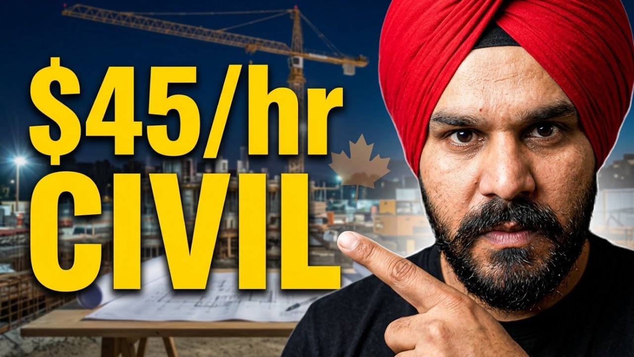Civil Technician ll 2 yr ll Canada 🍁 ll upto $45/ hr salary