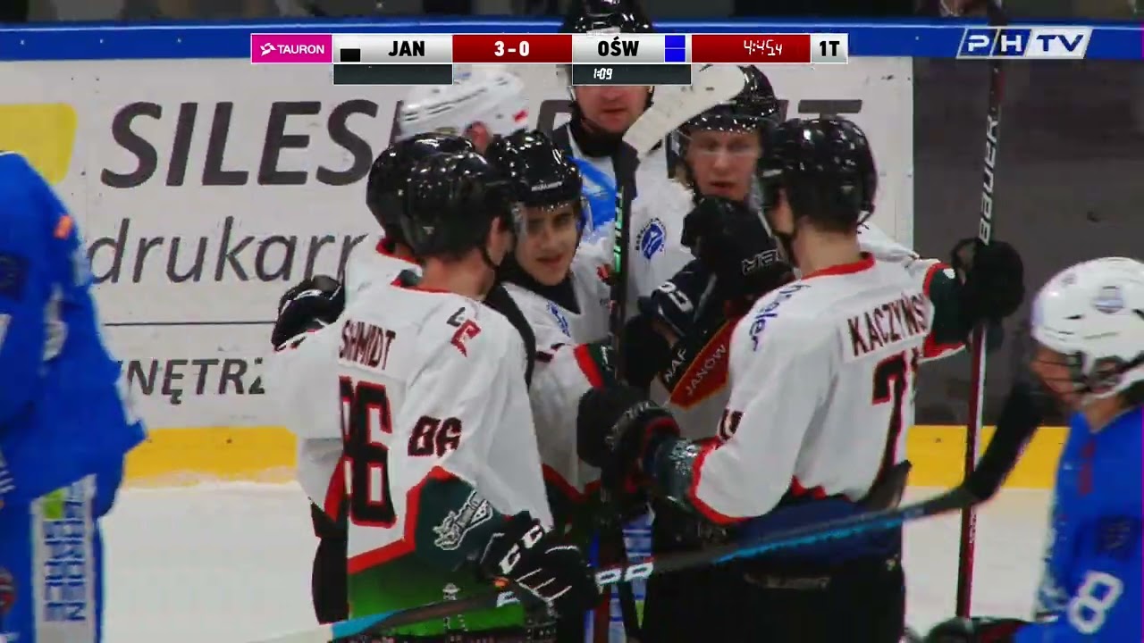 MHL: Naprzód Janów Katowice - UHT Sabers Oświęcim 5:0