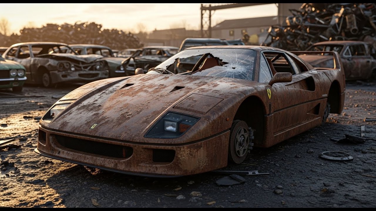 I Found a $2,000,000 Ferrari F40 Rotting in a Dirt Floor Workshop...