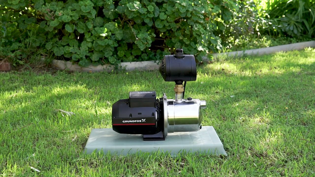 Grundfos Jet Pump - Easy Installation Guide