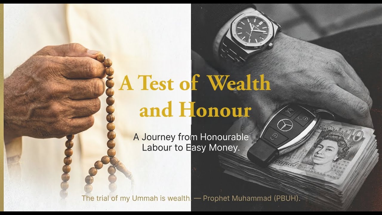 A Test of Wealth and Honour, a journey from honourable labour to easy money