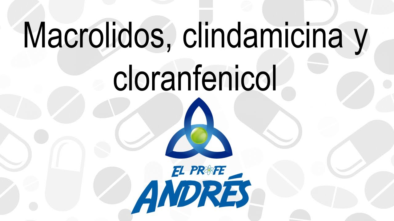 Macrólidos, Clindamicina y Cloranfenicol