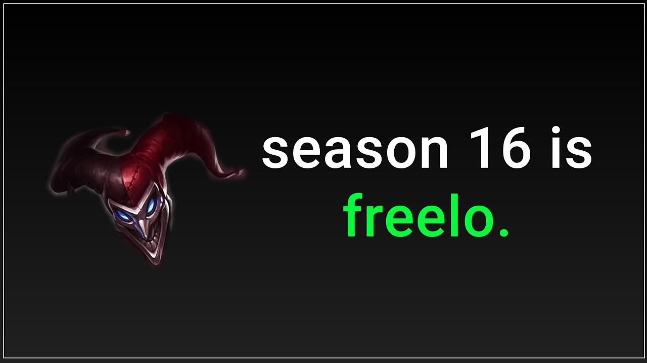 How to Actually Jungle Diff on Shaco in Season 16 (1v9 every game)