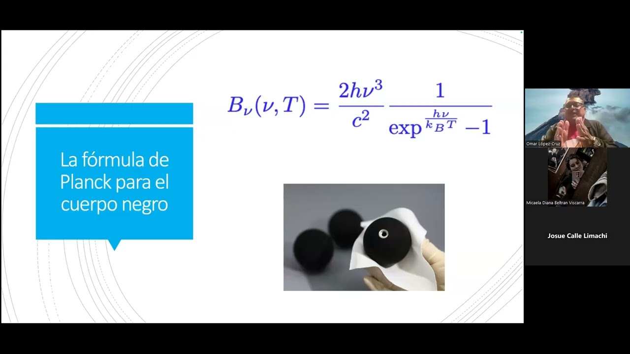 El cuerpo negro como base de la mecánica cuántica y la cosmología - Omar López-Cruz