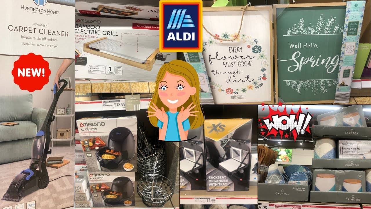 ❤️New! Aldi | Canopy Lights, Hammered Glasses, Bamboo Steamer, wall art #aldinewfinds #shopwithme