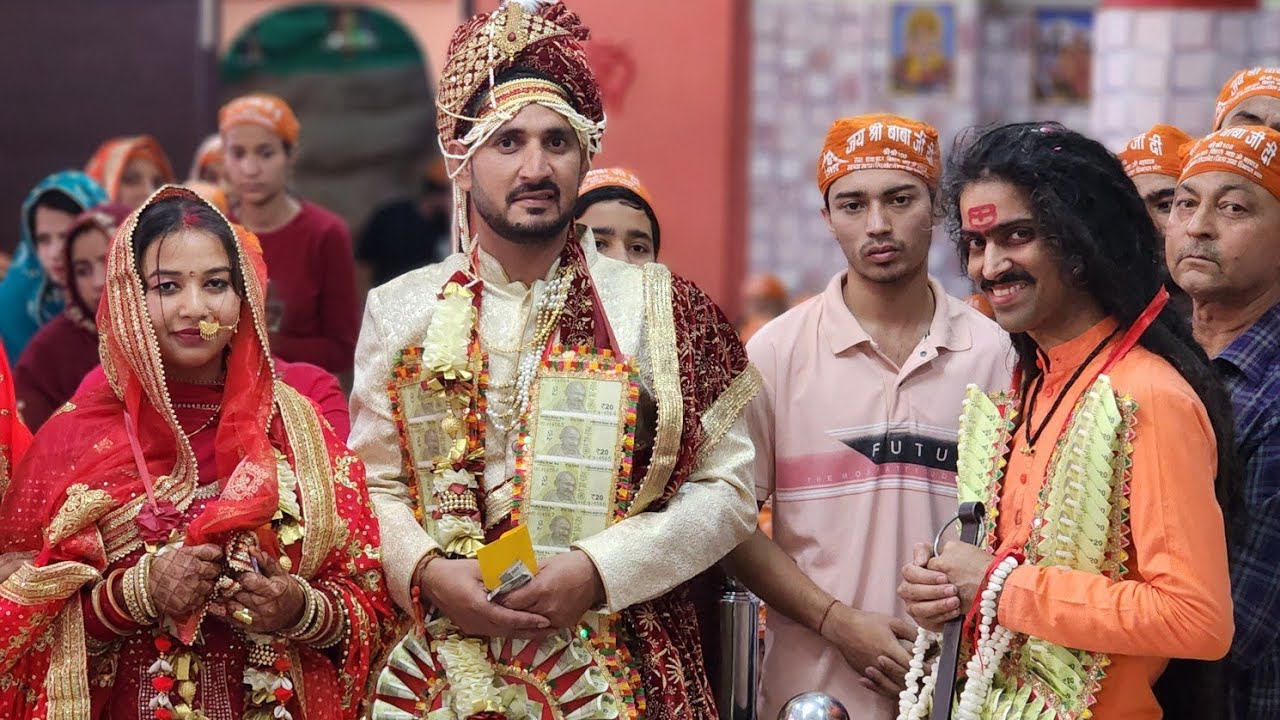 राजस्थान से आए भगत जी का श्री गुरू महाराज जी के आशीर्वाद से हुआ विवाह [आश्रम लिदकोट जिला ऊना]