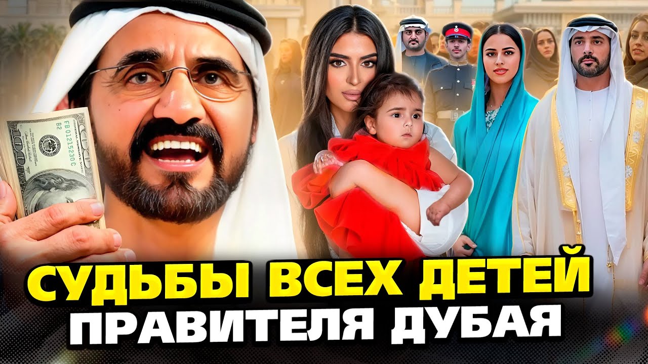 👉 Вот как живут сегодня 30 детей правителя Дубая. То, о чём вы не знали