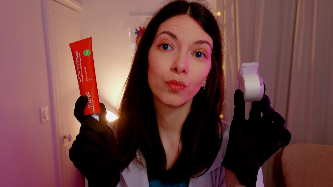 ASMR | Doctora te cura las heridas con mucho cuidado 🩹 Roleplay médico relajante