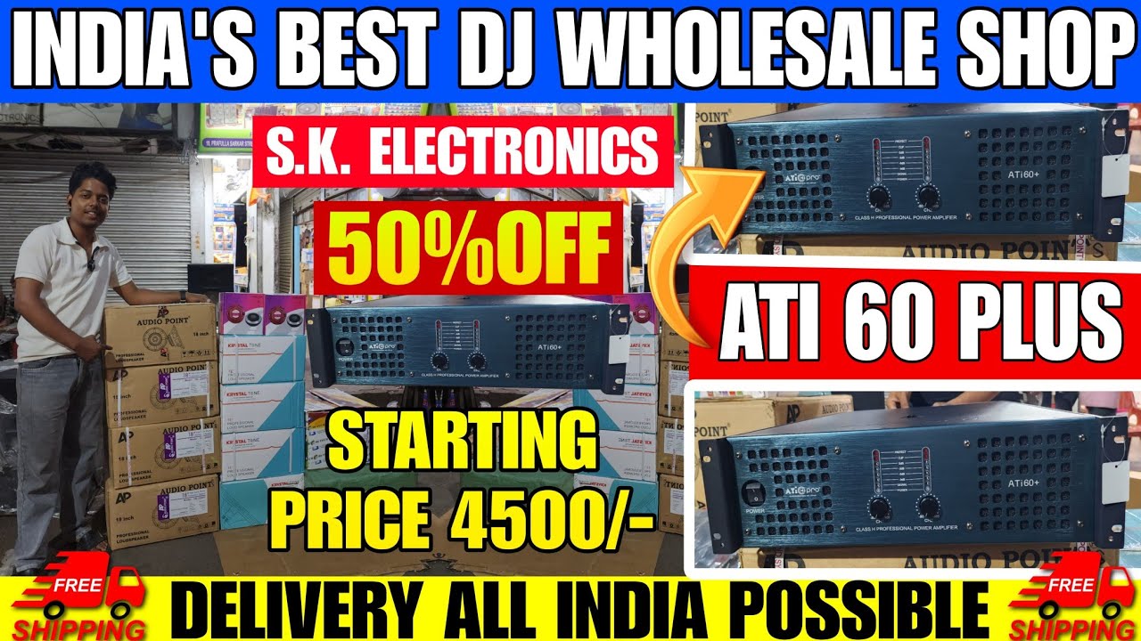 Audiopoint Atipro Dj Setup#Skelectronics #DJMARKETKOLKATA #DJSET #AMPLIFIER #DJSHOP #skpro