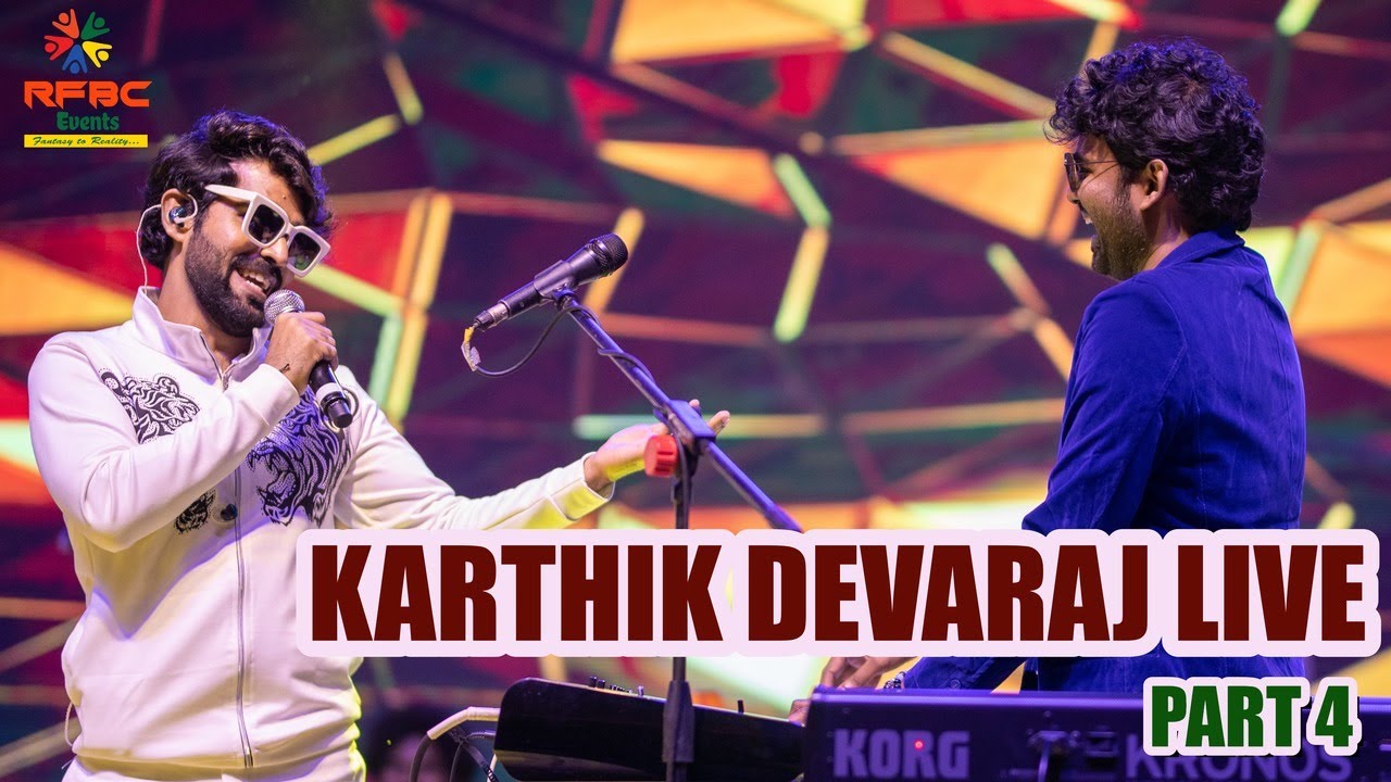 Karthik Devaraj LIVE | PART 4 #rfbcevents #karthikdevaraj #airtelsupersinger