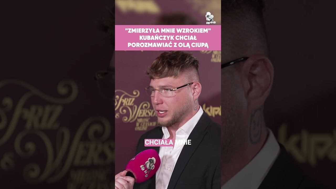Kubańczyk chciał porozmawiać z Olą Ciupą: 