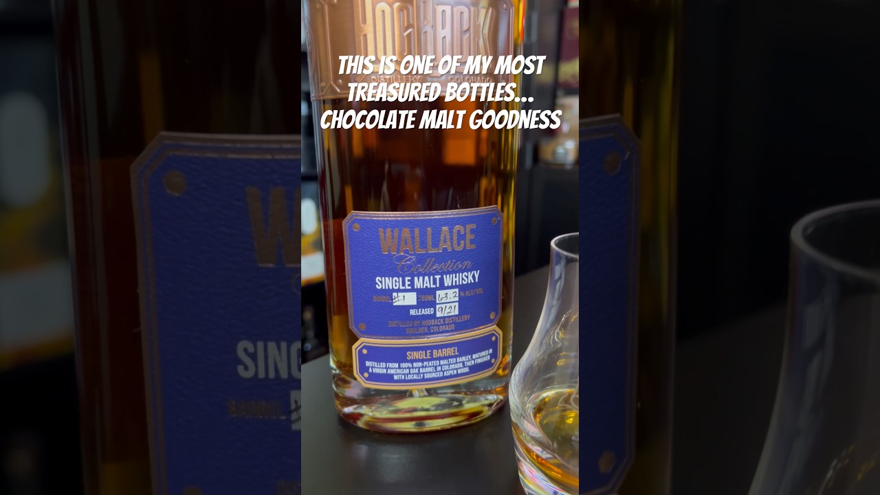 Hogback Wallace Collection #1 Uncorking & First Impressions #whiskyinsv