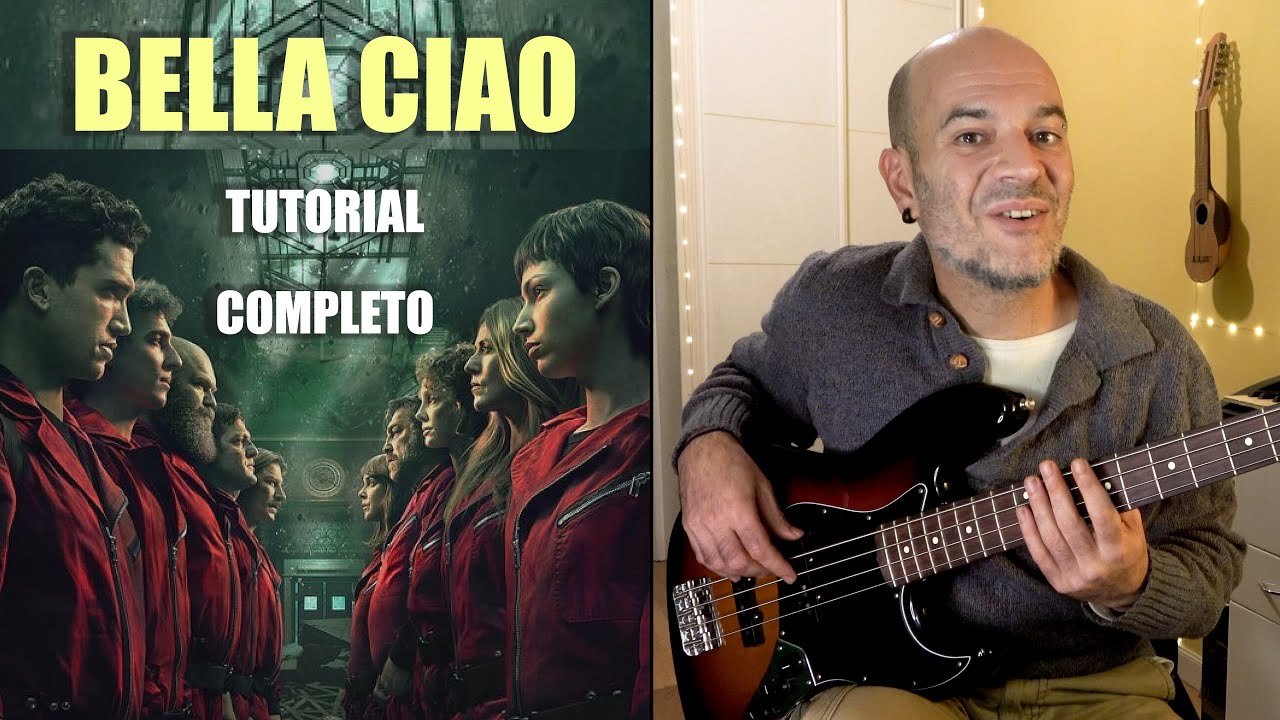 Cómo tocar BELLA CIAO en BAJO | Tutorial Completo (TAB)