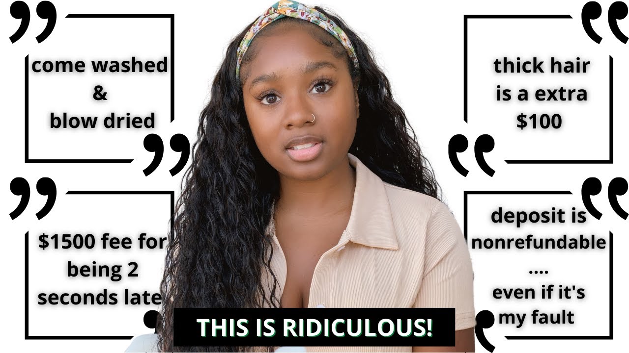 why are hairstylists SO unprofessional? | why I don't go to the hair salon!