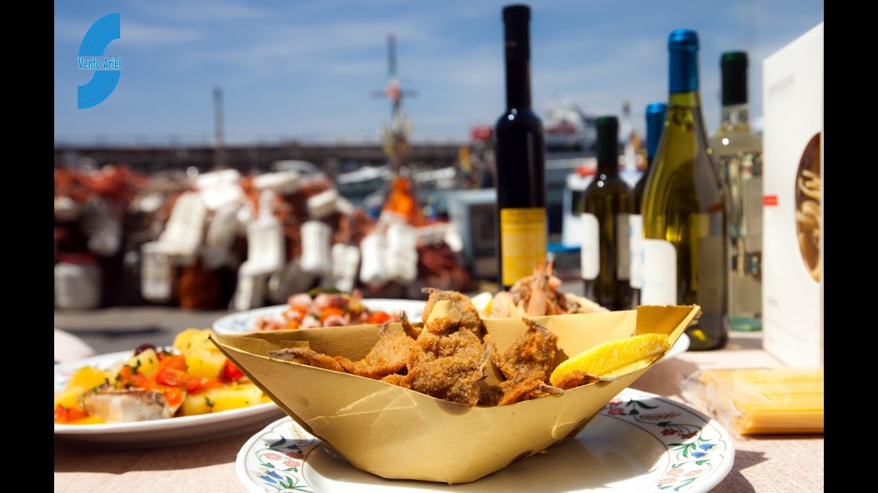 Degustazione di pesce al Vento Ariel di Camogli