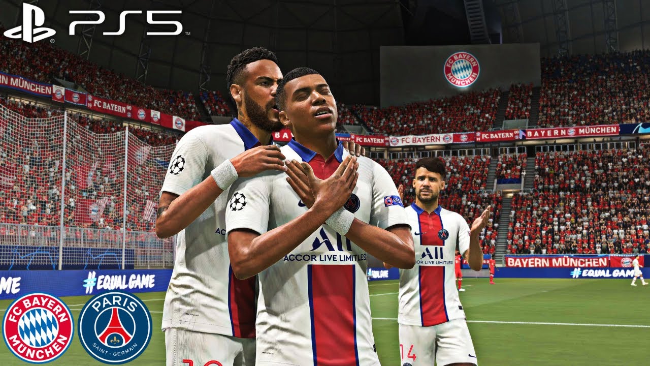 (PS5) FIFA 21 - Bayern M&uuml;nchen vs PSG - UCL 2021 | Ultra Realistic Graphics GAMEPLAY [4K HDR 60fps]