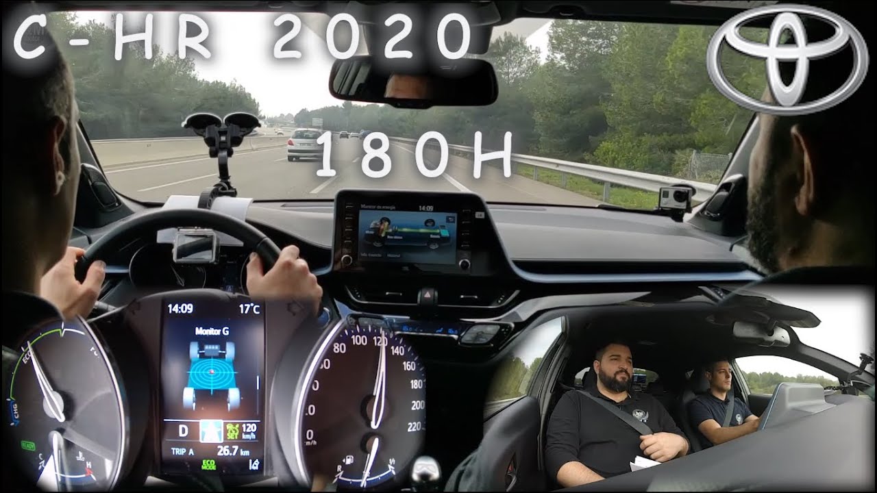 Toyota C-HR 180H 2020: Consumo autopista | Test Drive | 120 km/h | ECO