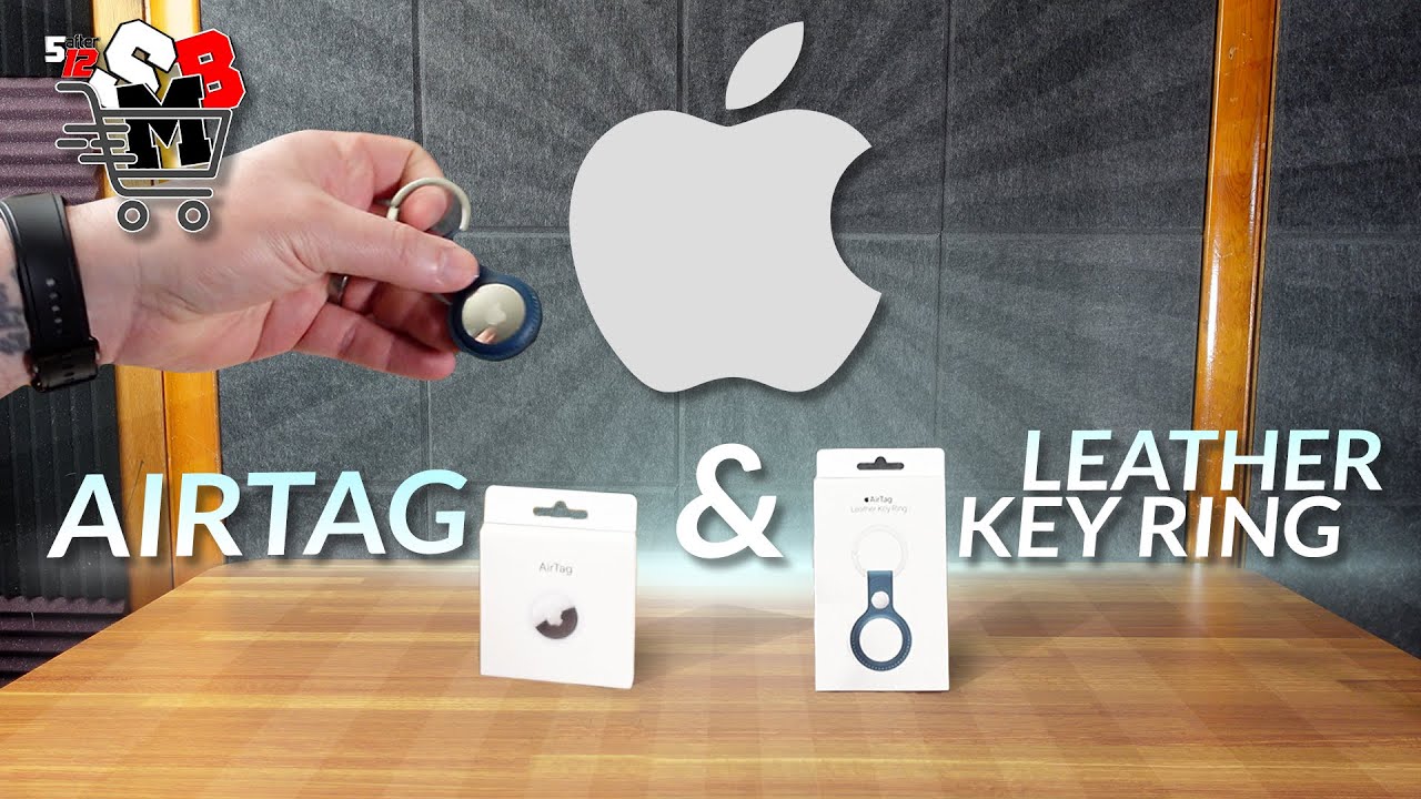 Apple AirTag & AirTag Leather Key Ring