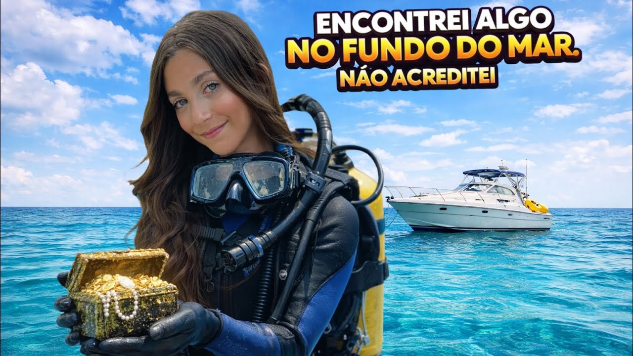 A SOPHIA ENCONTROU ALGO NO FUNDO DO MAR •Vem com a Sophia!•