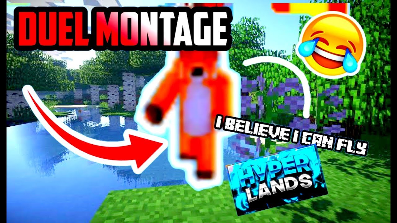 ✓MINECRAFT PE l Duel Montages l HyperLands Server 🔥