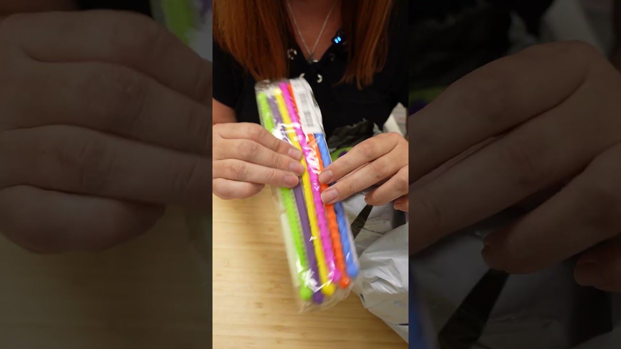 Sensory Tube Fidget Toy for a Calm Corner or Busy Bag 