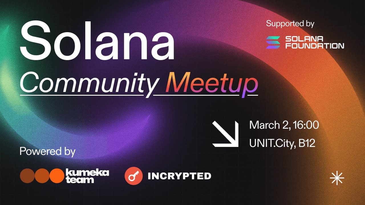 Solana Community Meetup 2