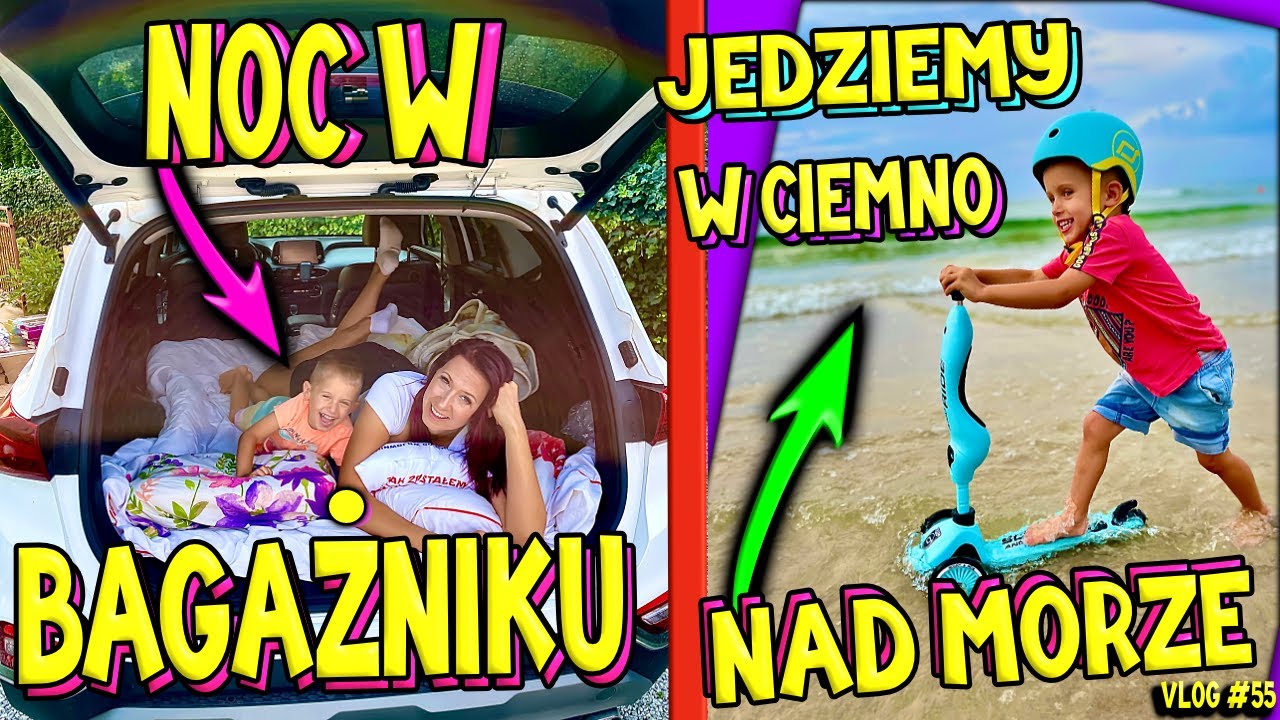 7H W SAMOCHODZIE😮Noc na plaży?!🌙 Mikołaj nad morzem Marivo Wakacyjny Vlog #54